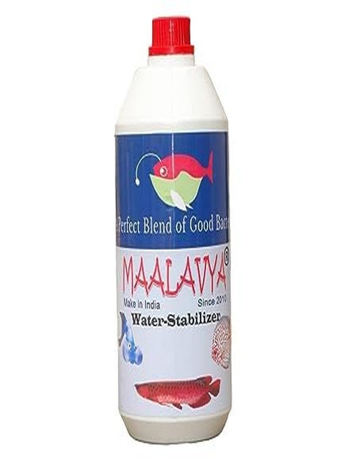 Maalavya Water-Stabilizer Rapidly and Safely Establishes Bio-Filter (New Tank Stabilization System) 1LTR - Image 1